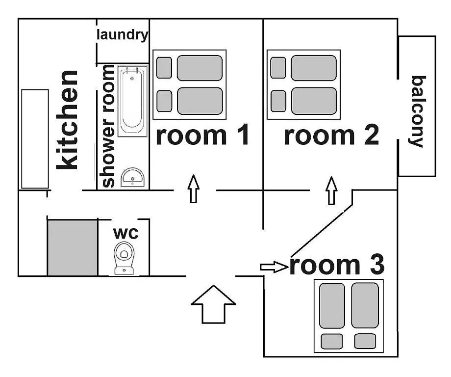 Accommodatie bij particulieren Old Town & Parking Assistance Appartement Praag